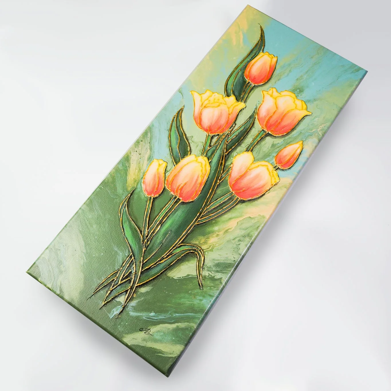 tulips+ab+creative+art+pouring